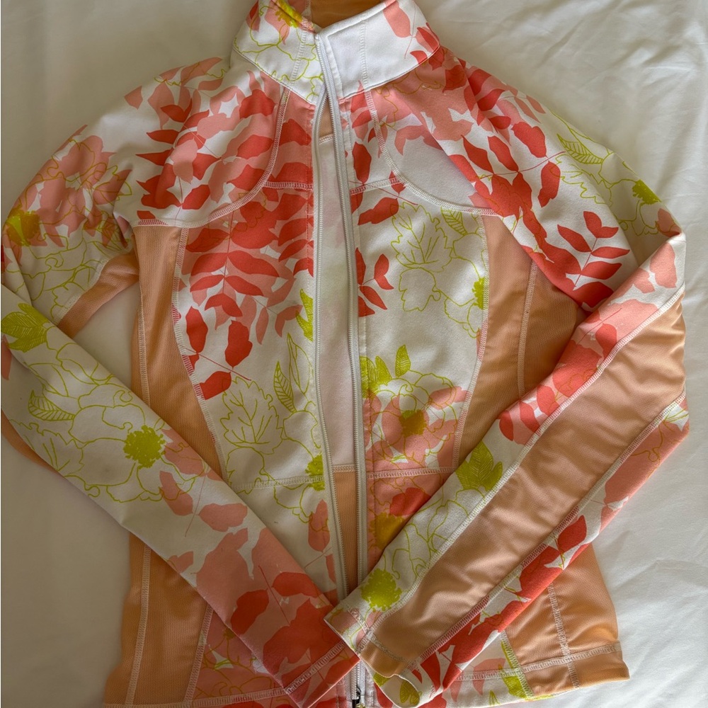 lululemon athletica Floral Jacket - Pink, Orange, Green